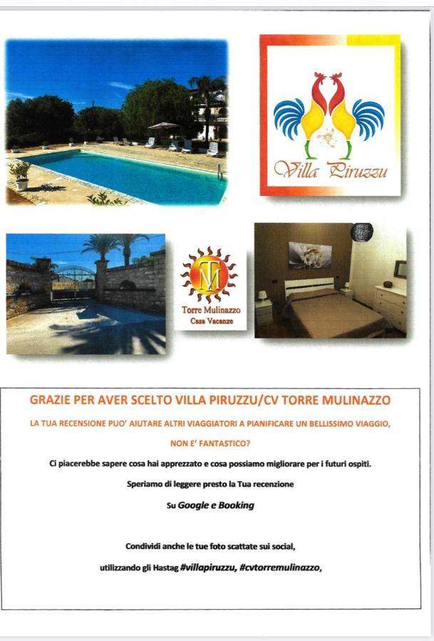 Villa Piruzzu Cv Torre Mulinazzo App P Cinisi Dış mekan fotoğraf